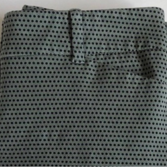New York & Company Polka Dot Ankle Pants - Picture 6 of 7